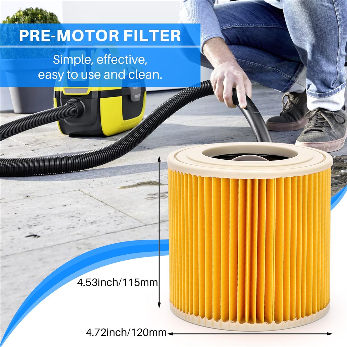 P & C Home Textiles Usa - YDSC 2 Pcs Cartridge Filter for