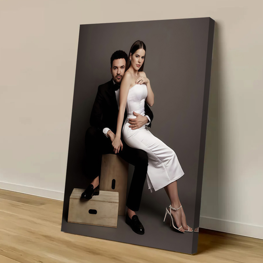Custom Print Canvas Poster Ani - Home Textiles And Decor ulasan dan harga