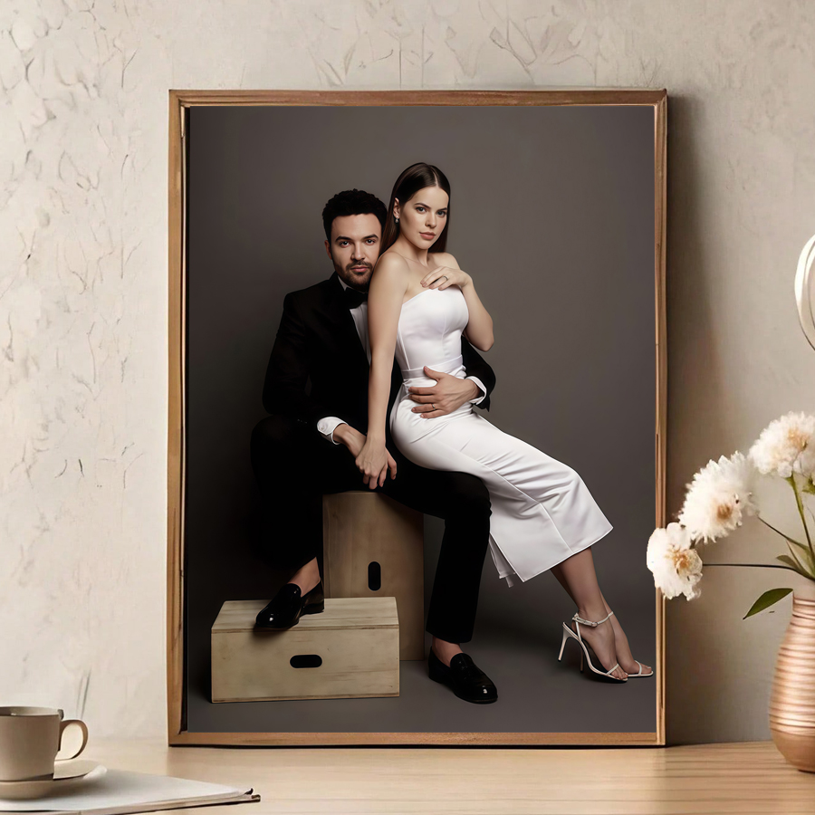 Custom Print Canvas Poster Ani - Home Textiles And Decor ulasan dan harga