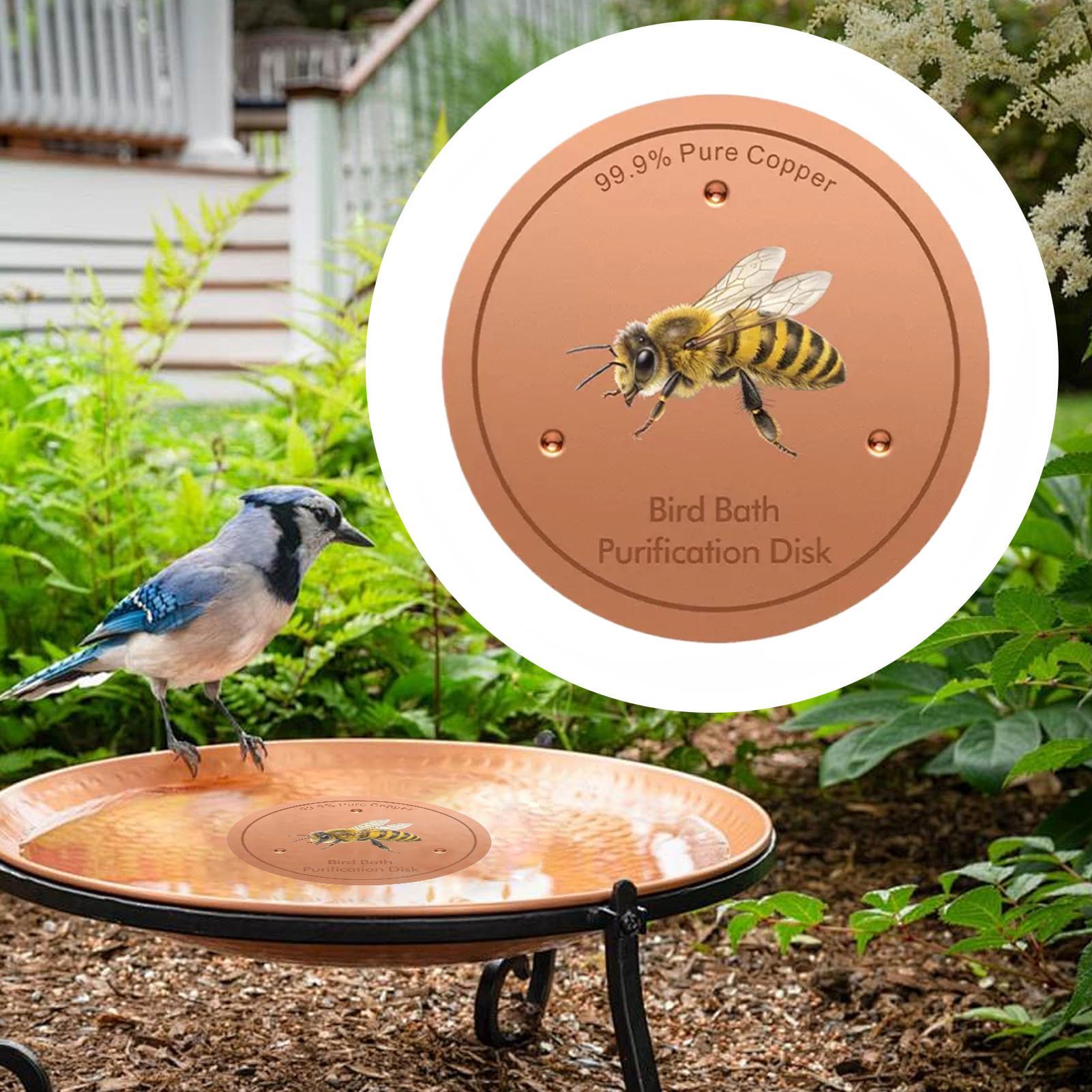 10cm Bee P attern Bird Bath Di - P & C Home Textiles Usa ulasan dan harga