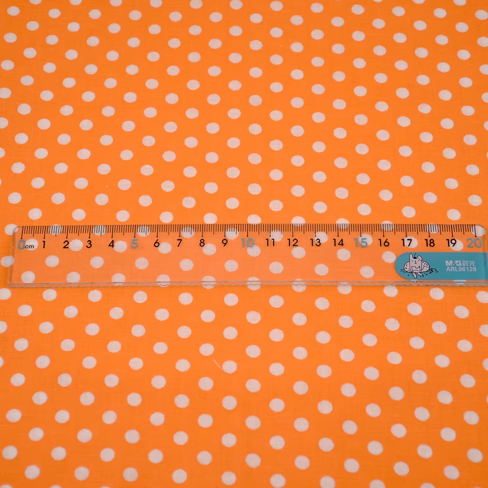 50X150CM White Orange Polka Do - Home Textiles And Decor ulasan dan harga