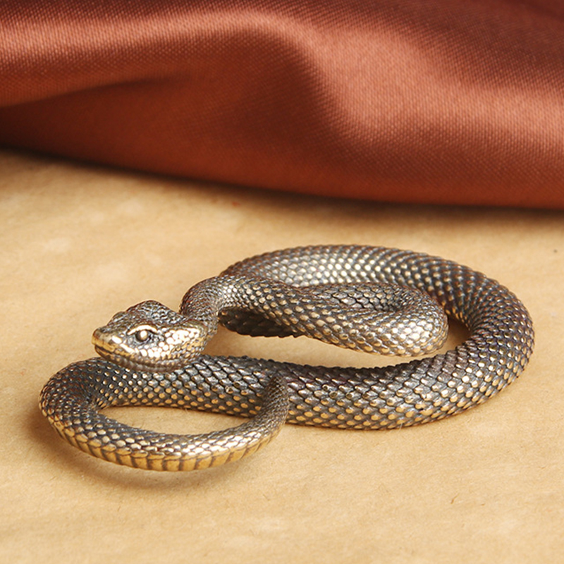 1pc Copper Snake Boa Ornament  - Xt Home Textiles ulasan dan harga