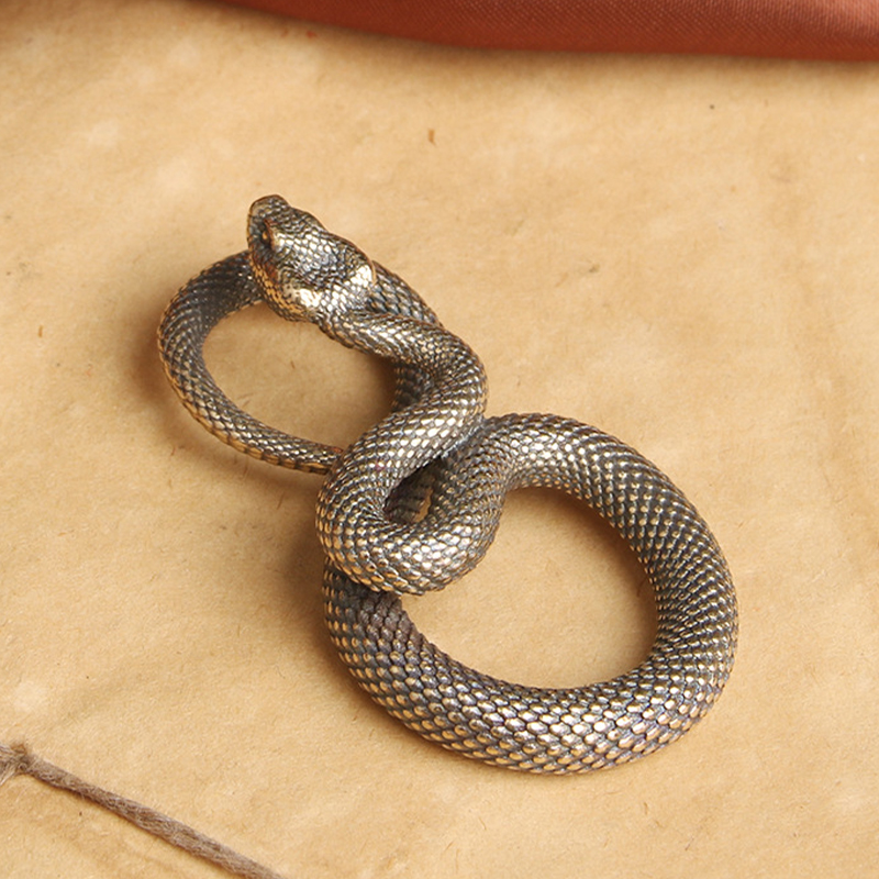 1pc Copper Snake Boa Ornament  - Xt Home Textiles ulasan dan harga