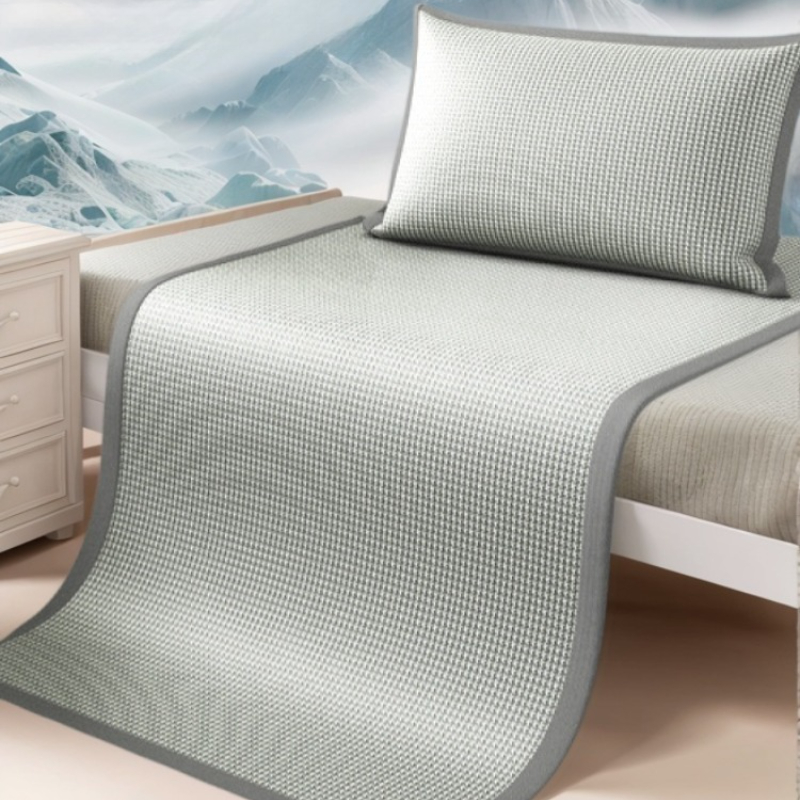 1 Piece Ice Silk Sleeping Mat  - Mattress Pad Topper ulasan dan harga