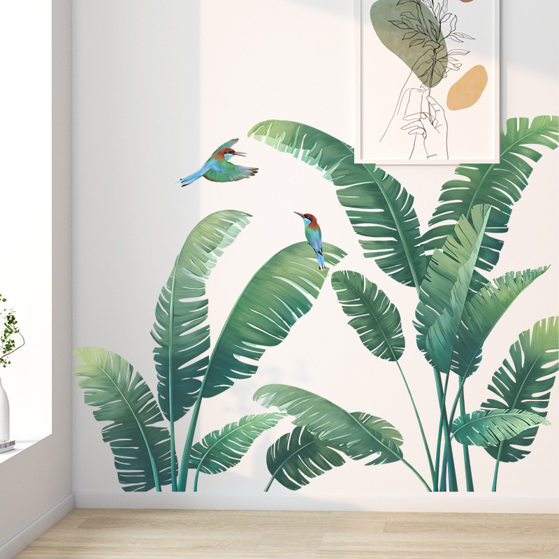 Tropical Plant Banana Leaf Vin - Xt Home Textiles ulasan dan harga