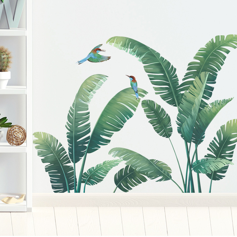 Tropical Plant Banana Leaf Vin - Xt Home Textiles ulasan dan harga
