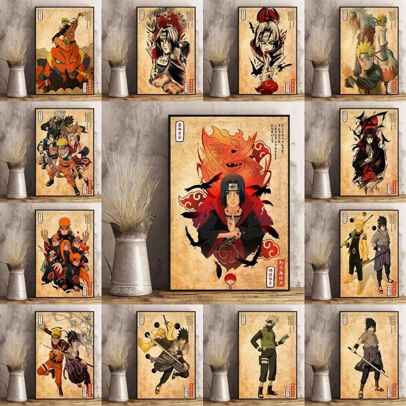 Japanese Anime Naruto Poster R - Xt Home Textiles ulasan dan harga