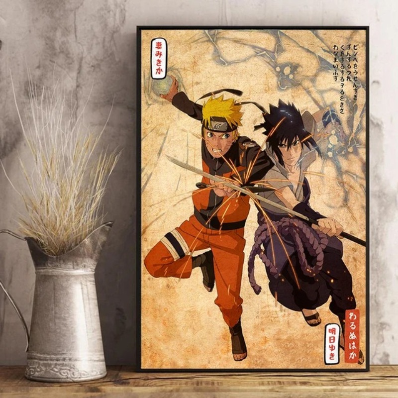 Japanese Anime Naruto Poster R - Xt Home Textiles ulasan dan harga