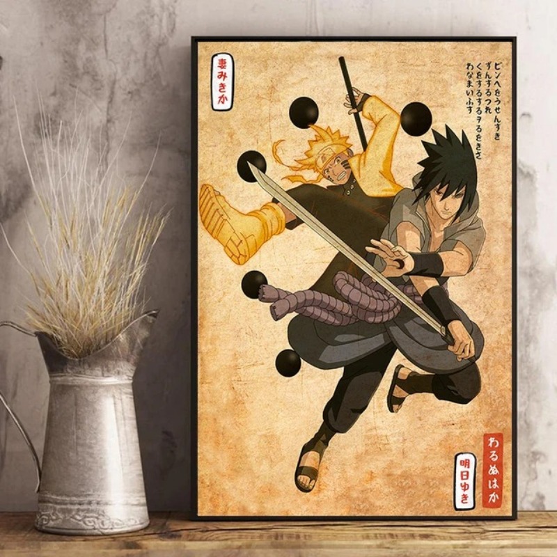 Japanese Anime Naruto Poster R - Xt Home Textiles ulasan dan harga