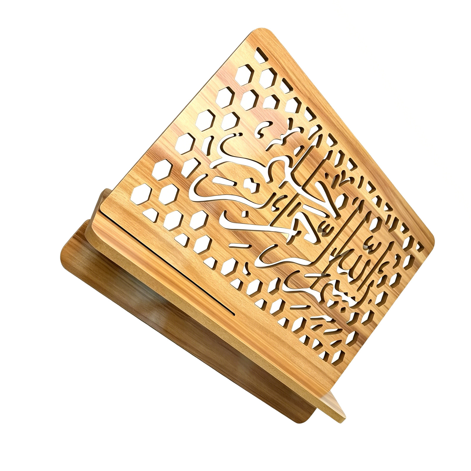 Wood Bible Stand Carved Thick  - Home Quran ulasan dan harga