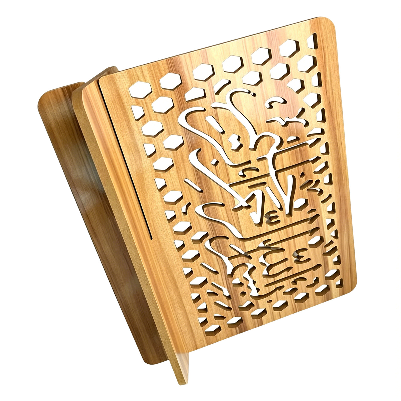 Wood Bible Stand Carved Thick  - Home Quran ulasan dan harga
