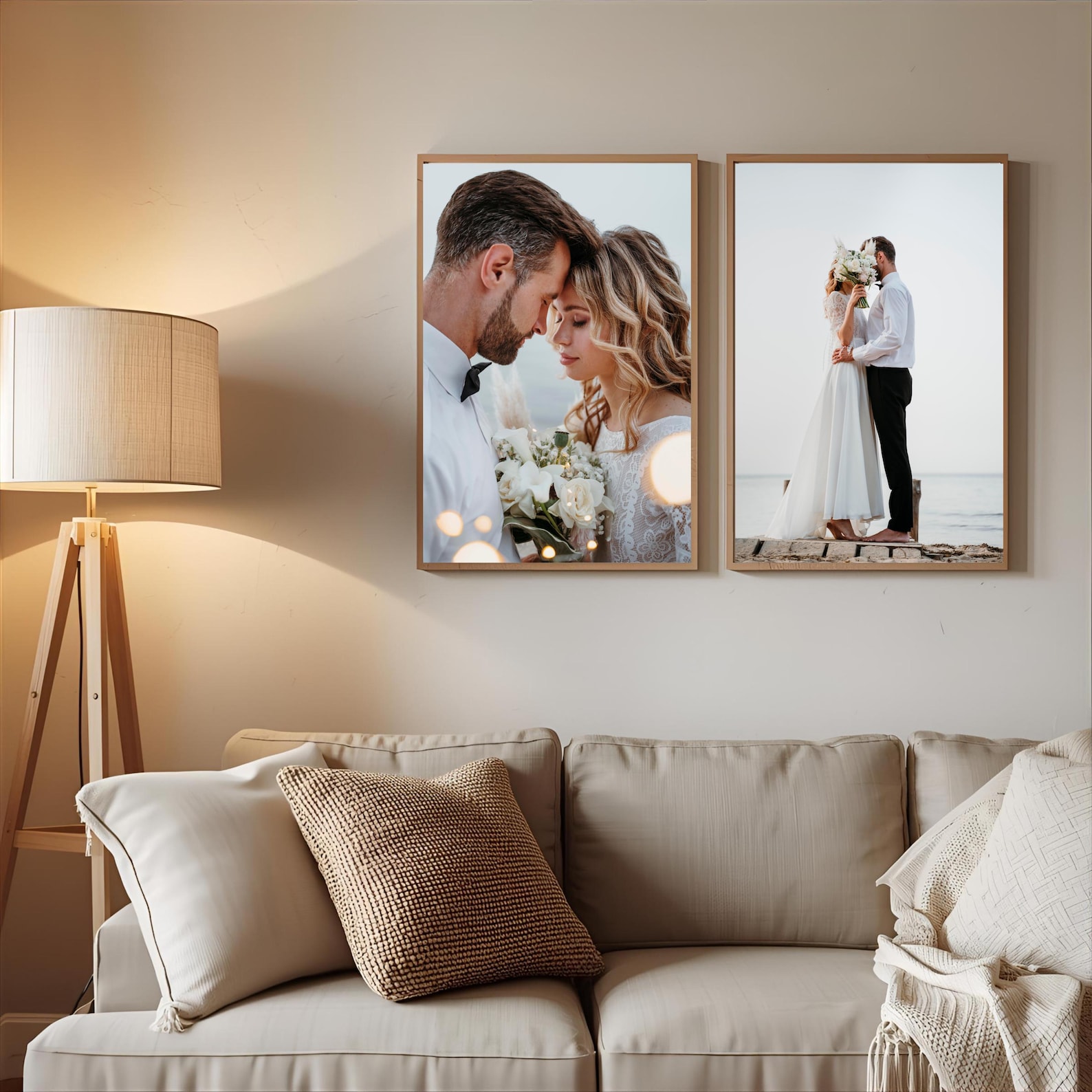 Personalized Photo Canvas, Cus - Home Textiles And Decor ulasan dan harga