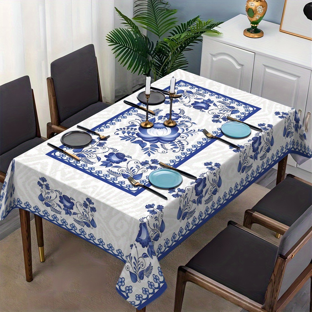 Country Style Square Tableclot - Home Textiles And Decor ulasan dan harga