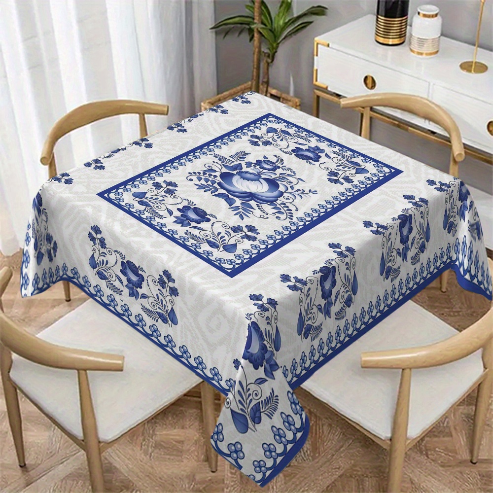 Country Style Square Tableclot - Home Textiles And Decor ulasan dan harga