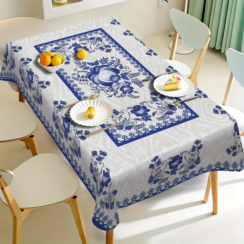 Country Style Square Tableclot - Home Textiles And Decor ulasan dan harga