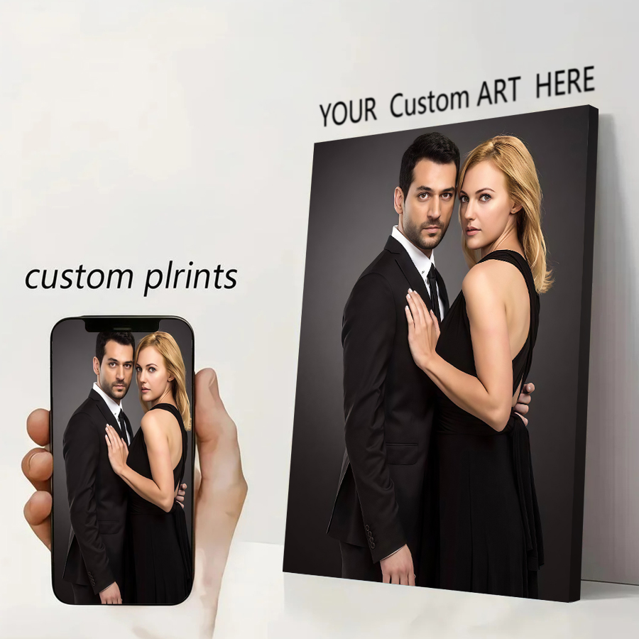 Custom Print Canvas Poster Ani - Home Textiles And Decor ulasan dan harga