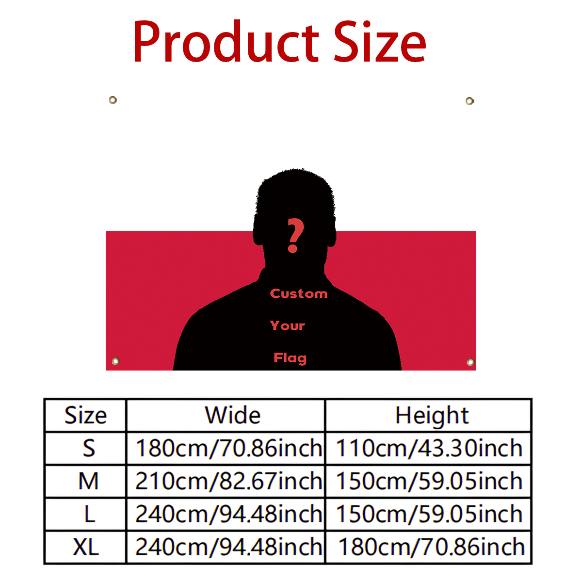 1Pc Custom Photo Polyster Flag - Home Textiles And Decor ulasan dan harga