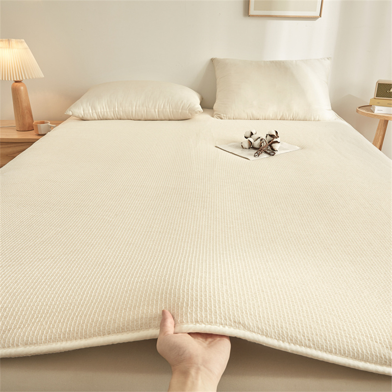 Fishscale Pattern All Cotton Q - Mattress Pad Topper ulasan dan harga