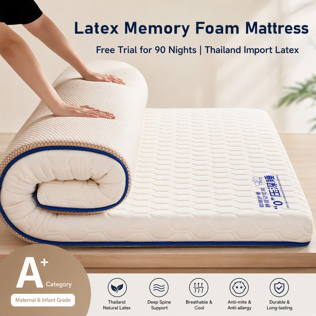 Latex Mattress Topper for Sing - Memory Foam Topper ulasan dan harga