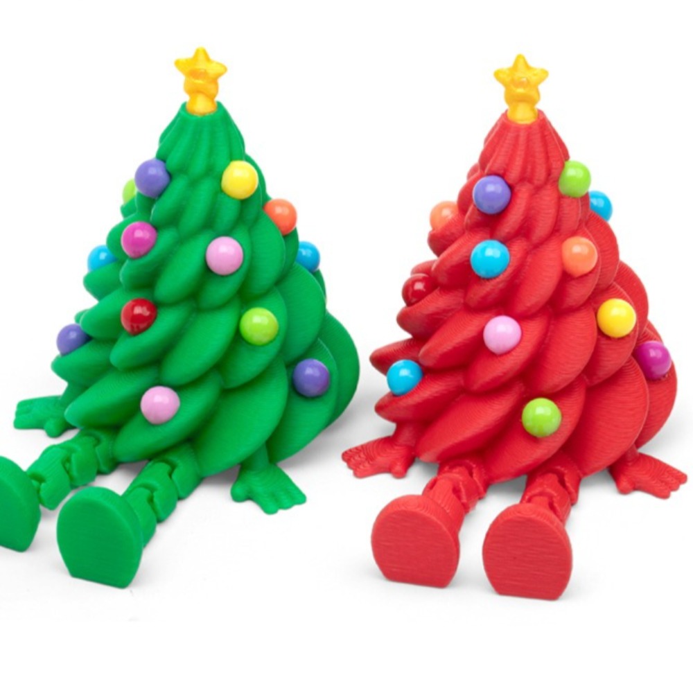 3D Printed Christmas Tree Figu - Xt Home Textiles ulasan dan harga