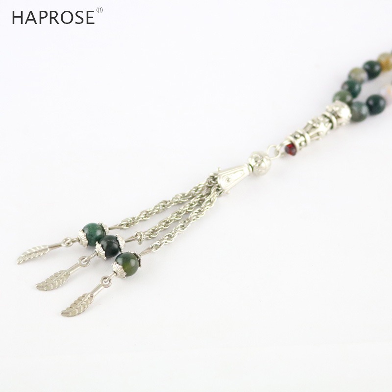 100% Natural Agate Prayer Brac - Home Quran ulasan dan harga